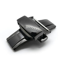Black PVD butterfly-type folding clasp - ANTENEN